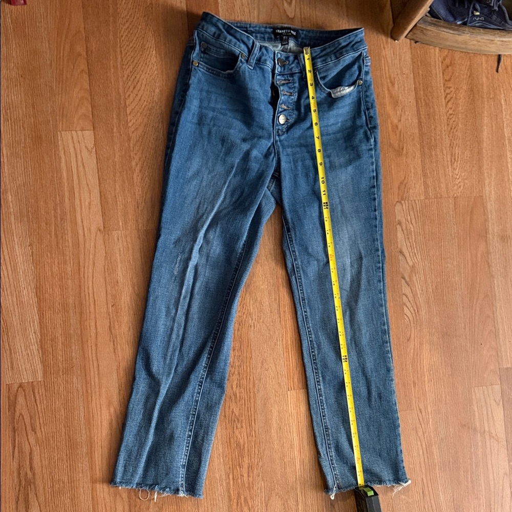 Kenneth Cole New York Denim Straight Leg Jeans